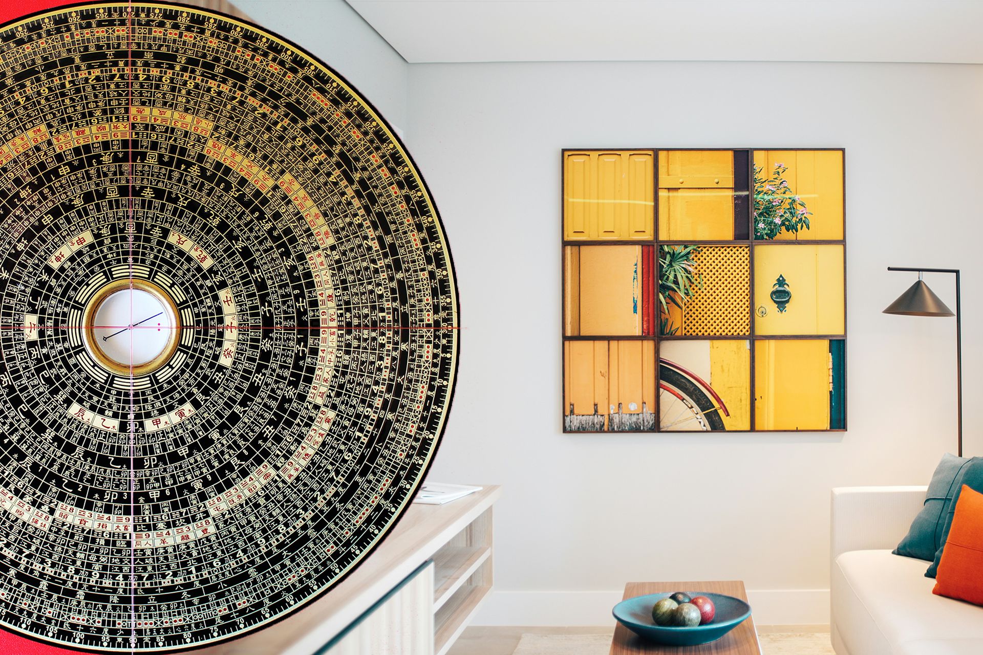 Mappa del Bagua Feng Shui